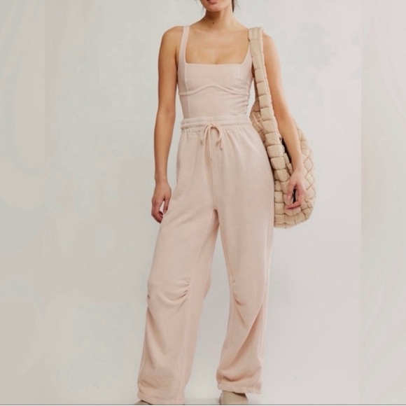 FP Movement by Free People Pants - FP Movement by Free People: Inbound Onsie In Cashmere NWT